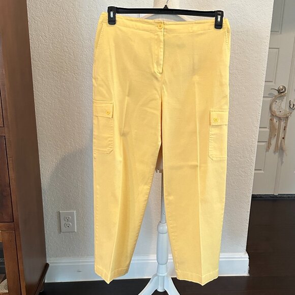 EVAN PICONE CASUAL Stretch Cargo Pants - 16 - Picture 7 of 10